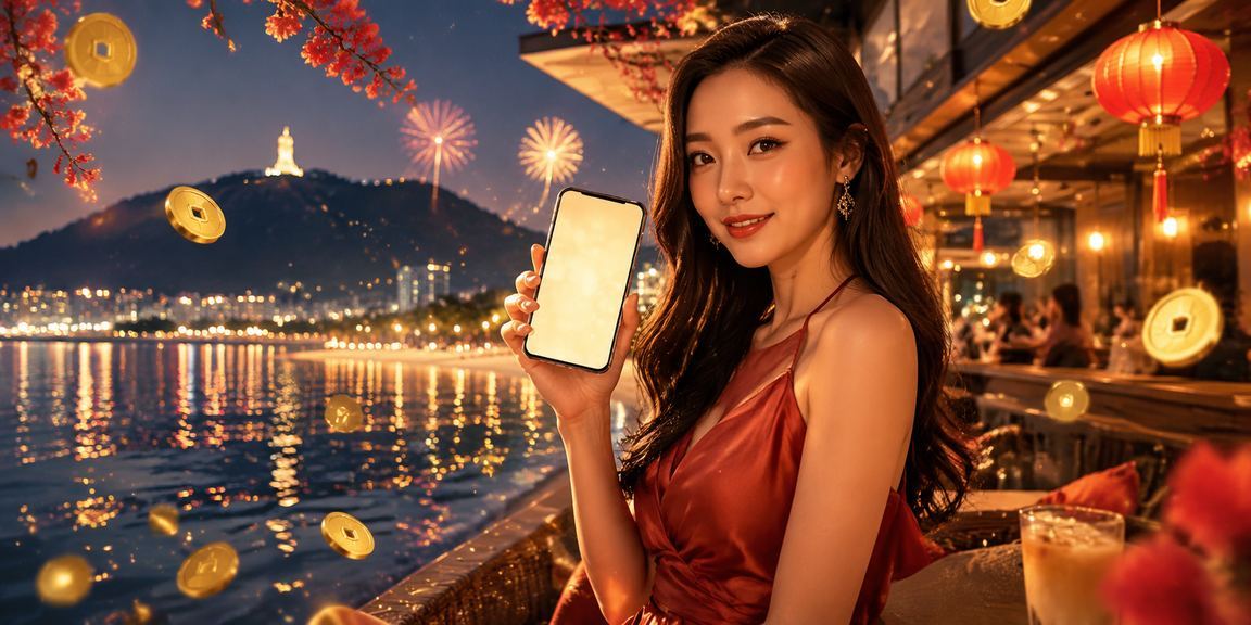 Người dùng Vũng Tàu trải nghiệm casino di động tại quán cà phê ven biển